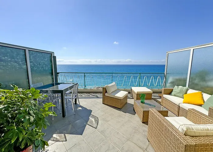 Breathtaking Rooftop Experience On Promenade דירה ניס